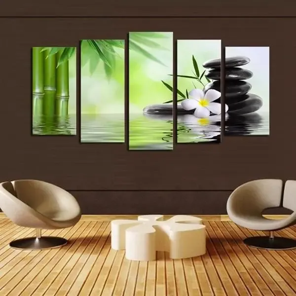 Modern abstract wall decoration Bamboo - Shop at LoveMi
