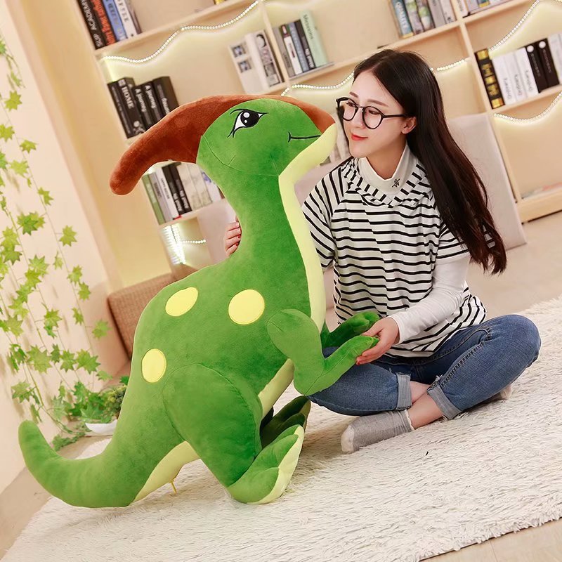 Dinosaur Plush Toy, Soft Stuffed Animal Pillow for Kids
