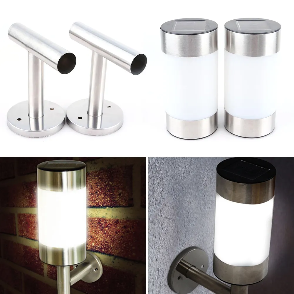 Solar wall light garden