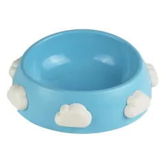 Colour accessories anti-skid dog bowl - Blue Sky - View 1