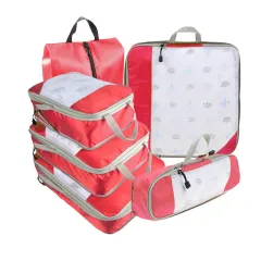 Luggage storage box - Red - View 1