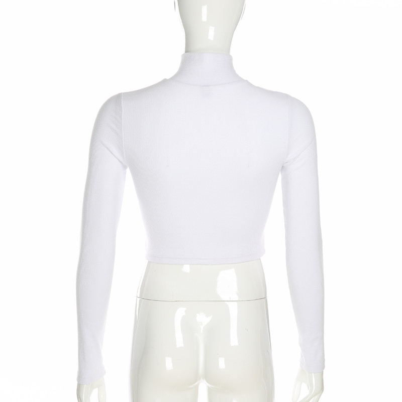 Slim turtleneck bottoming shirt