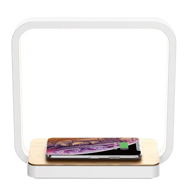 Wireless charging inductive night light