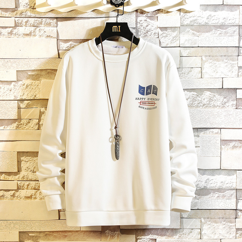 Japanese printed youth long-sleeved sweater