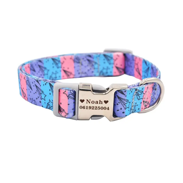 Custom dog collar Pink - Shop at LoveMi