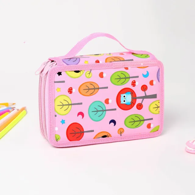 Large capacity pencil case Pink - Shop at LoveMi