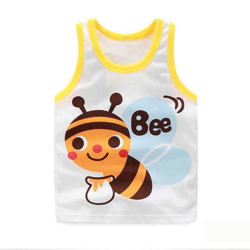 Kids Graphic Printed Cotton Vest