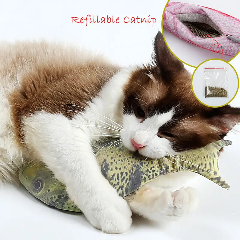 Cat toy fish