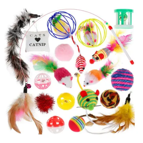Pet Cat Toy Set