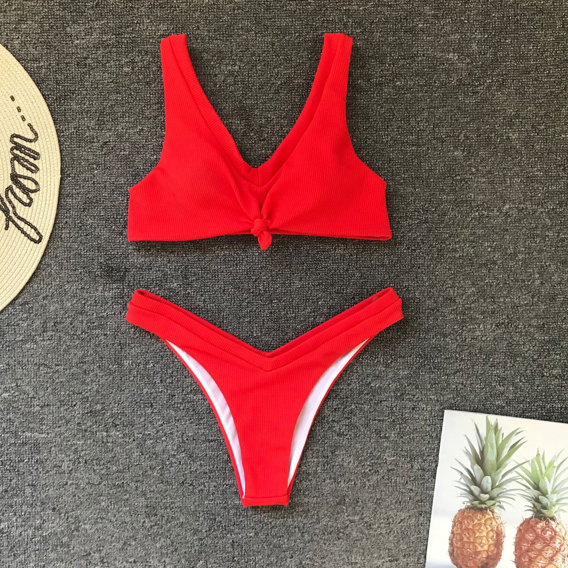 Sexy knotted special cloth bikini - Image 2