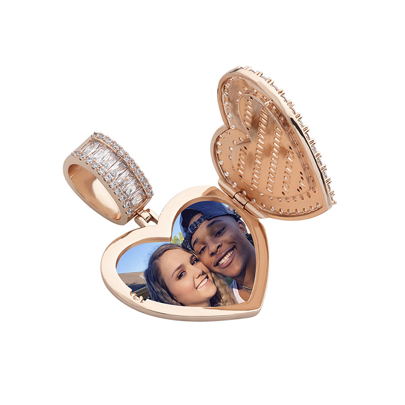 Picture Frame Pendant Necklace