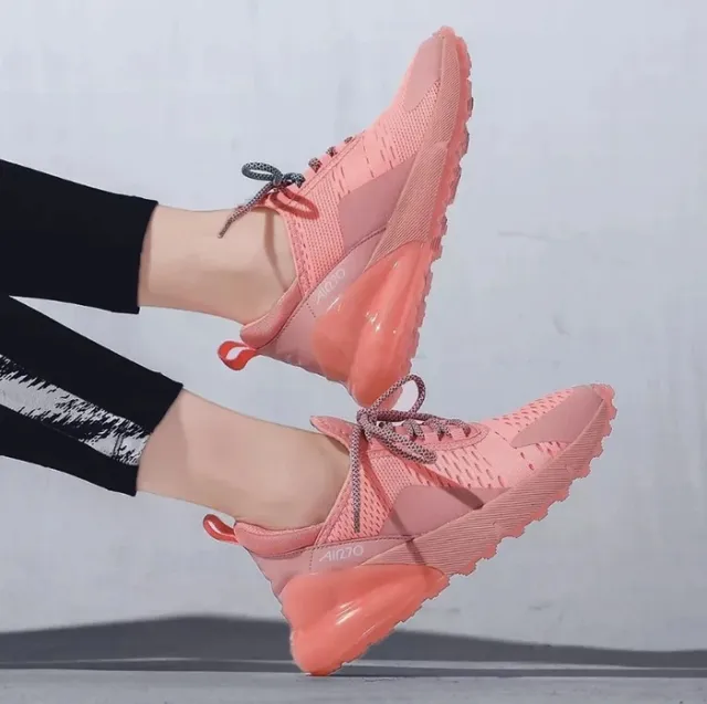 Autumn Korean version of the trend of wild casual shoes Pink - Shop at LoveMi