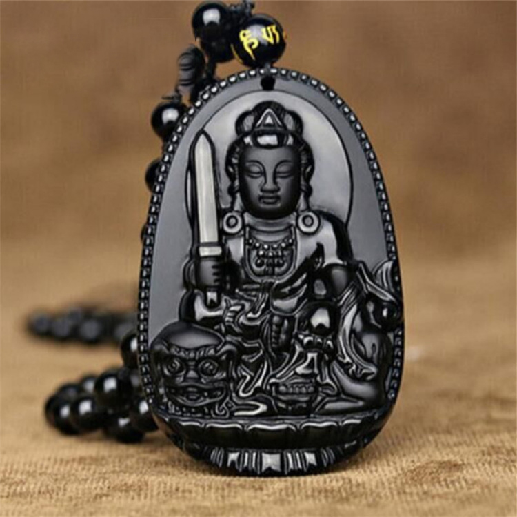 Title 5, Obsidian Buddha Pendant