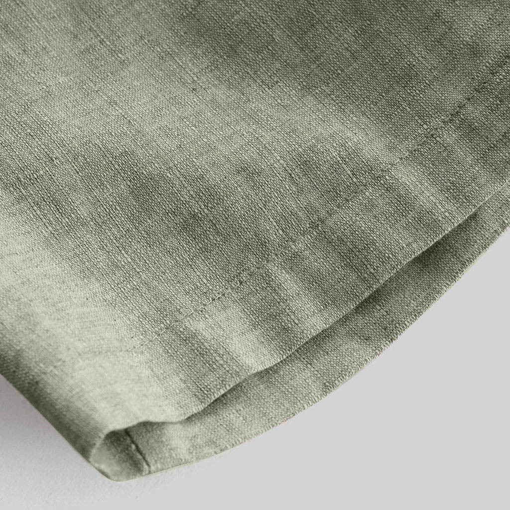 Linen short-sleeved men's t-shirt summer shirt