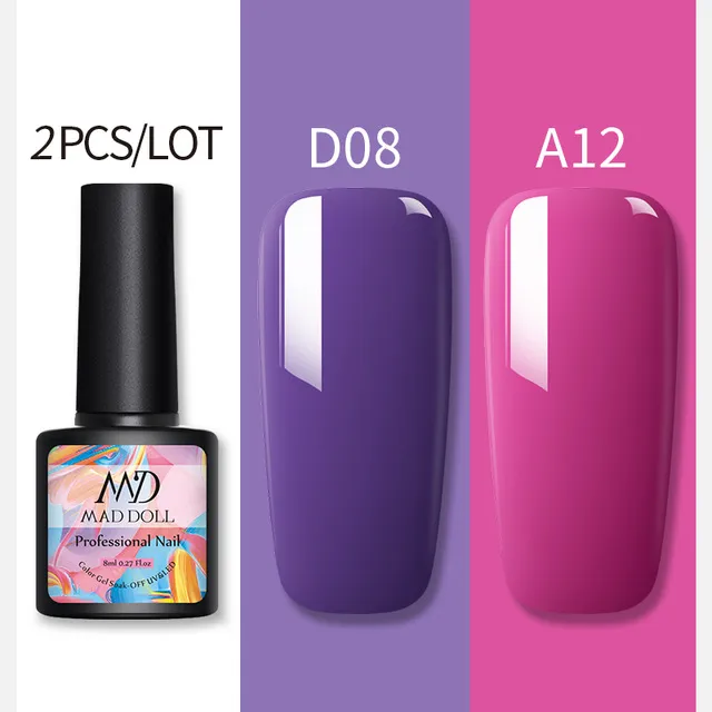 MAD DOL pure color nail polish Package 20 - Shop at LoveMi