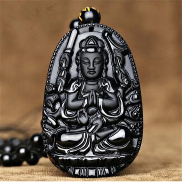 Title 2, Obsidian Buddha Pendant