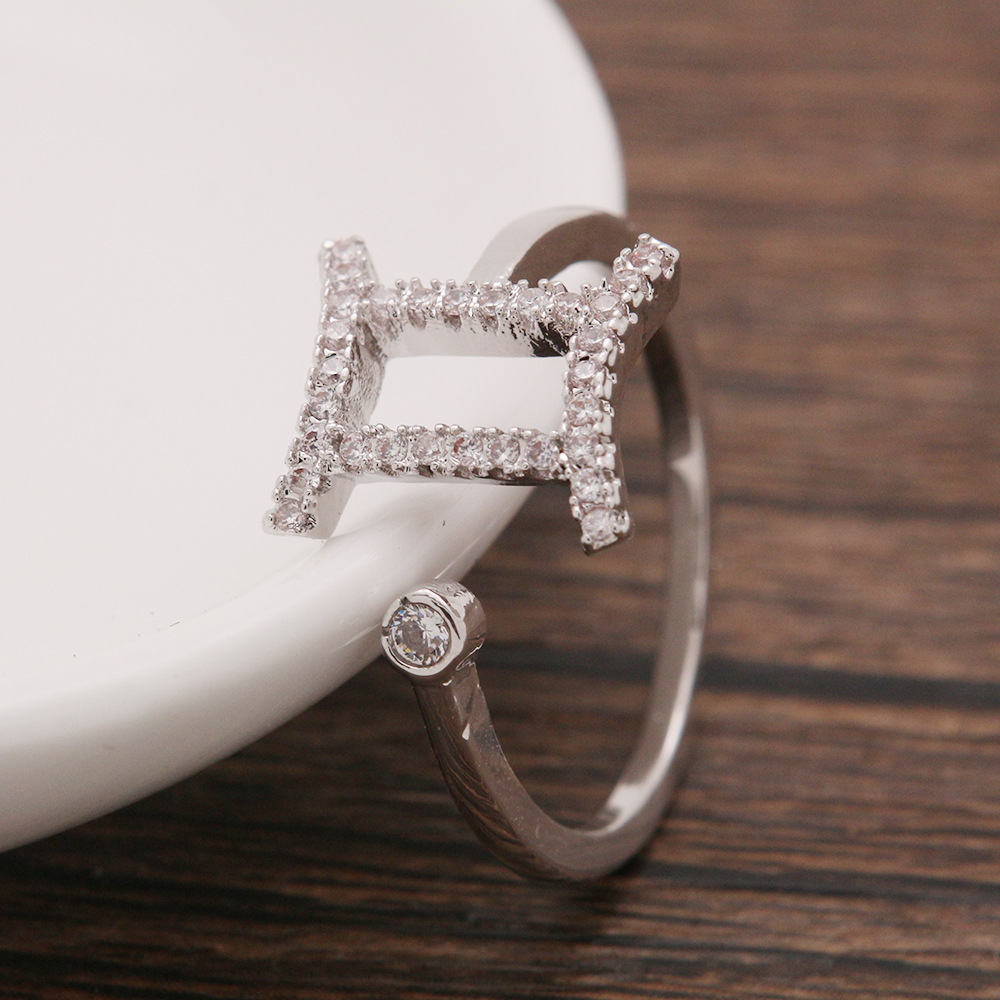 Zodiac Diamond Ring