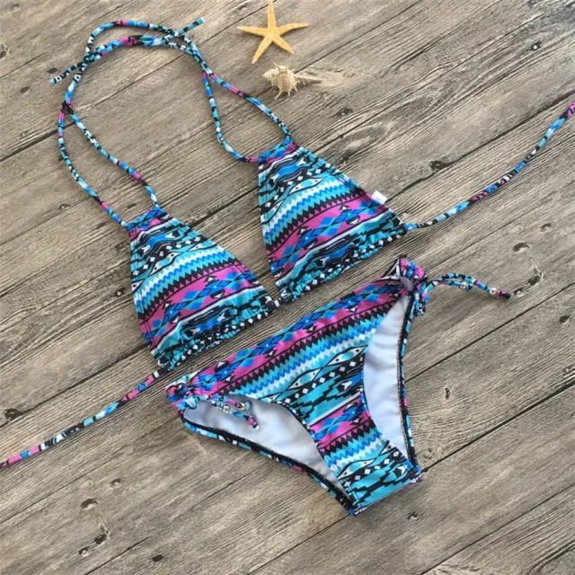 Retro printed split bikini A Xl - Shop at LoveMi