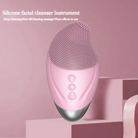 Waterproof Silicone Cleansing Instrument