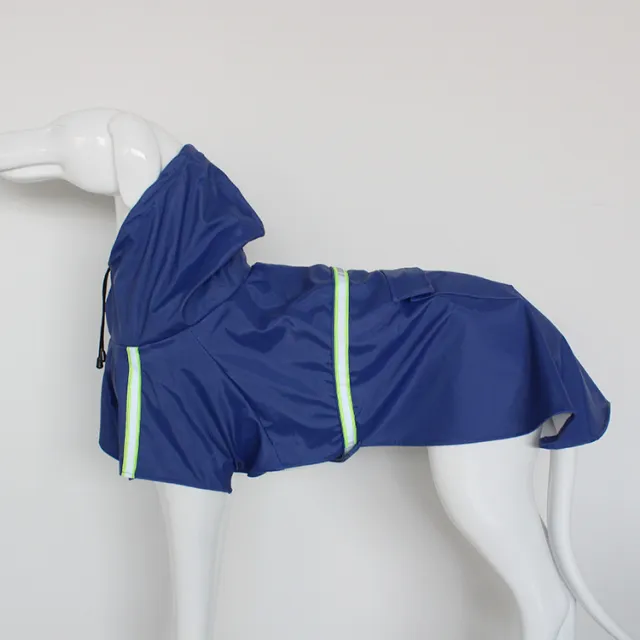Windproof And Rainproof Pet Raincoat Dog Cat Raincoat Blue - Shop at LoveMi