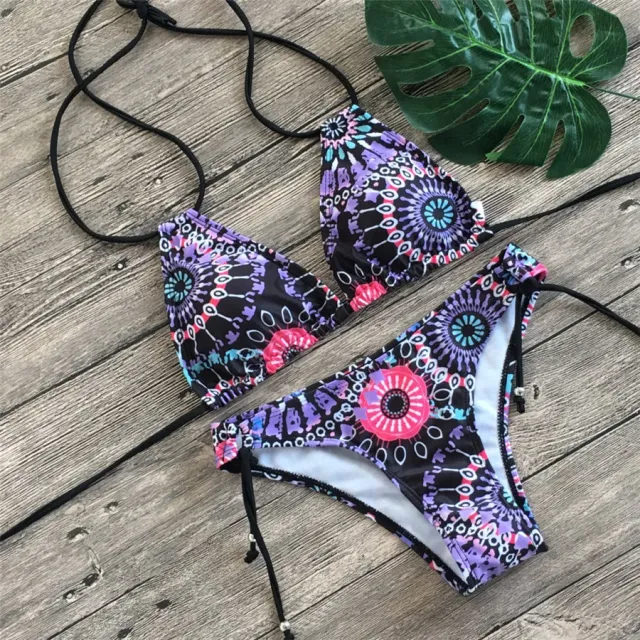 Retro printed split bikini B Xl - Shop at LoveMi