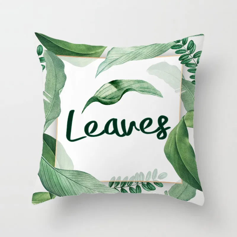 Plant simple cushion cover - 13 Style