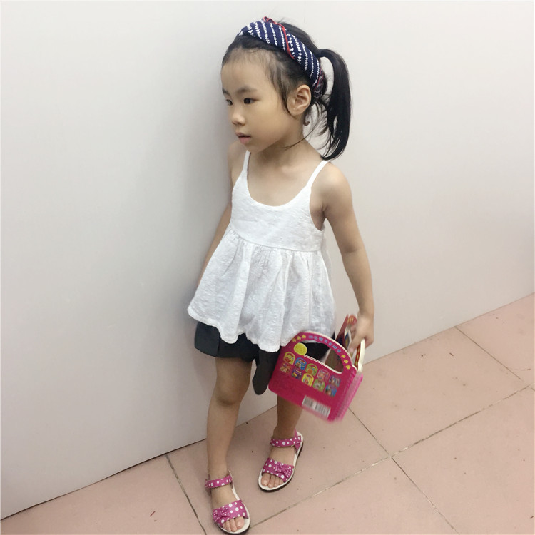 Children's tethered vest dress