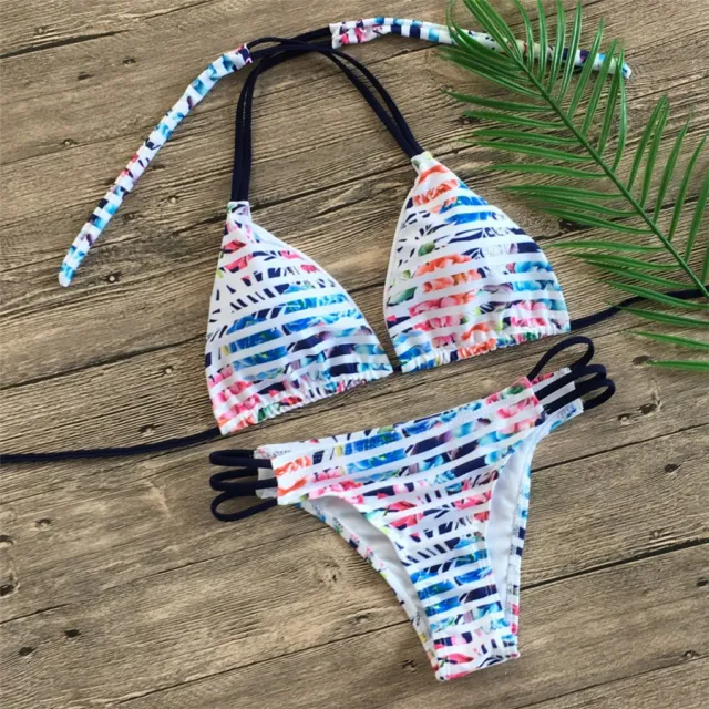 Retro printed split bikini C Xl - Shop at LoveMi