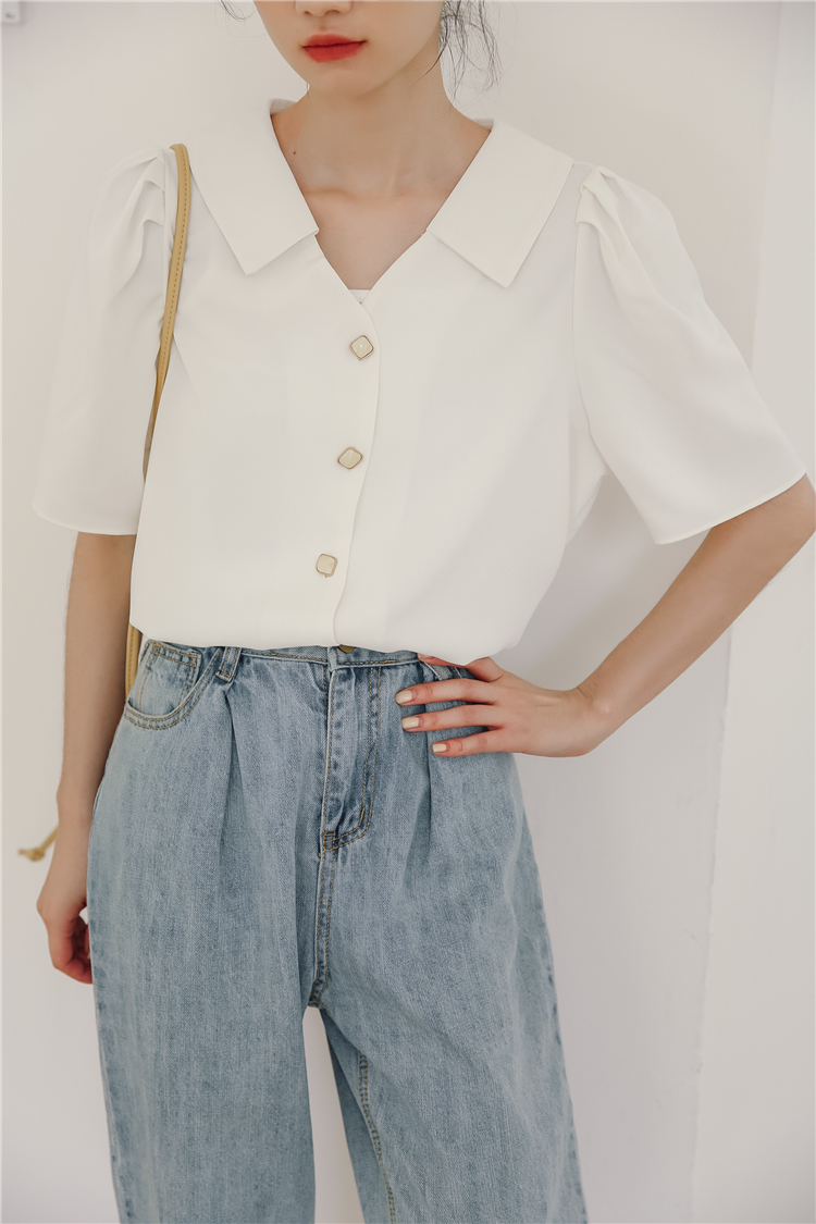 Frosty wind salt shirt short sleeve