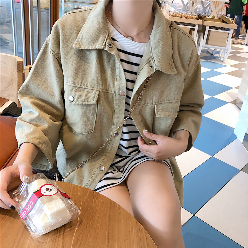 Women's casual denim jacket
