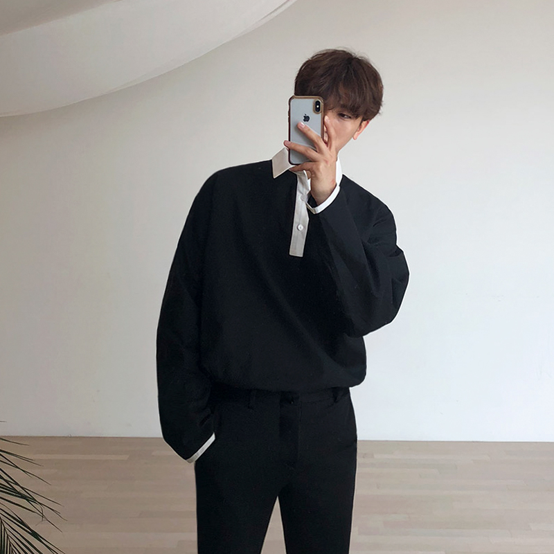 Men's new shirt Korean trend