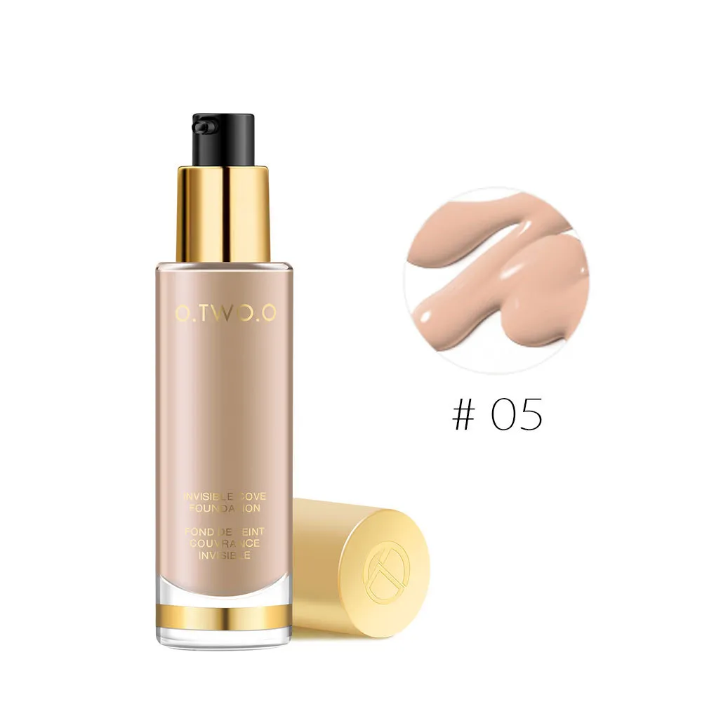 Clear and moisturizing liquid foundation - 5 Style