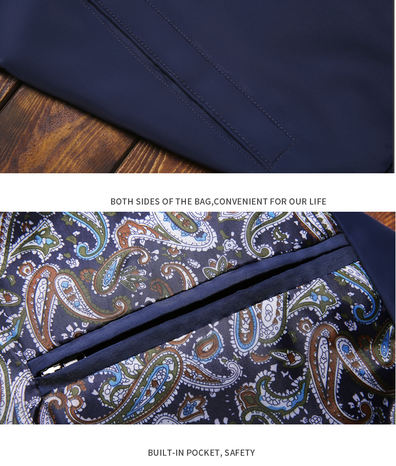 Casual stand collar jacket