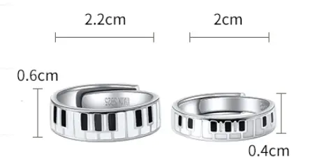 Lyric Piano Ring