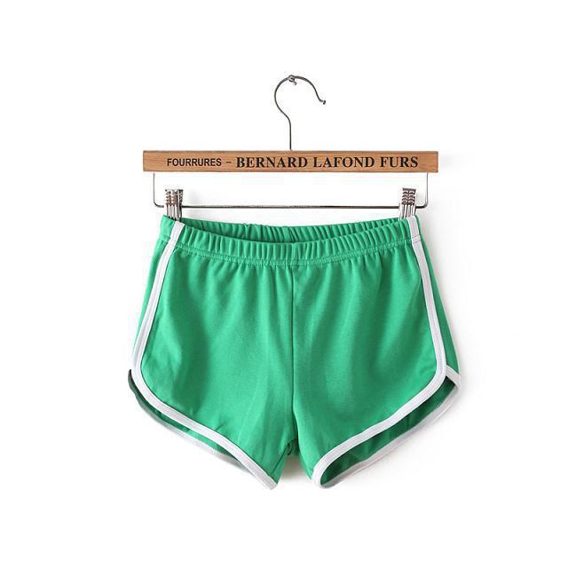 Sports shorts women summer women's pajamas Green - Shop at LoveMi