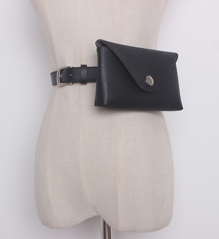Fashion Mini Shoulder Chest Bag Black - Shop at LoveMi