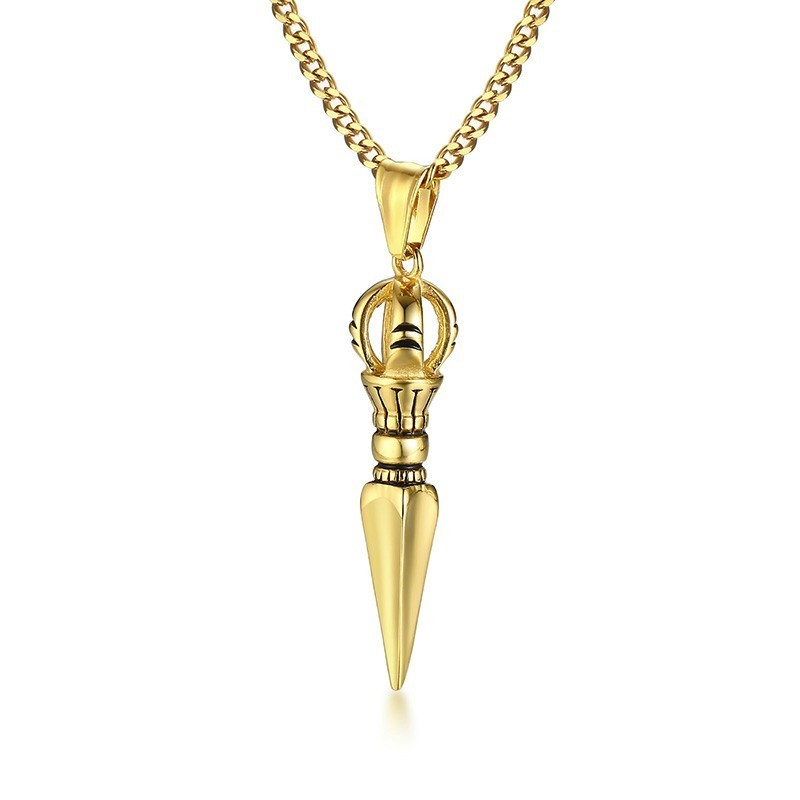 Stainless steel pendant necklace