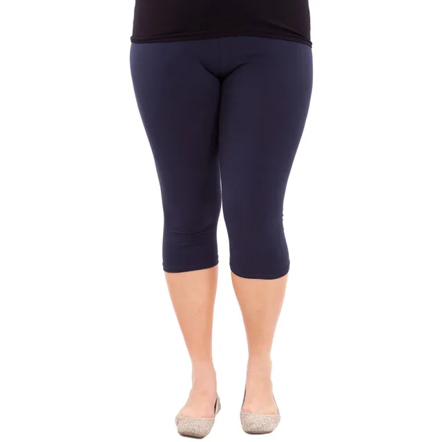 Solid color leggings Black - Shop at LoveMi