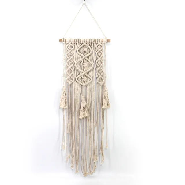 Cotton wall tapestry White - Shop at LoveMi