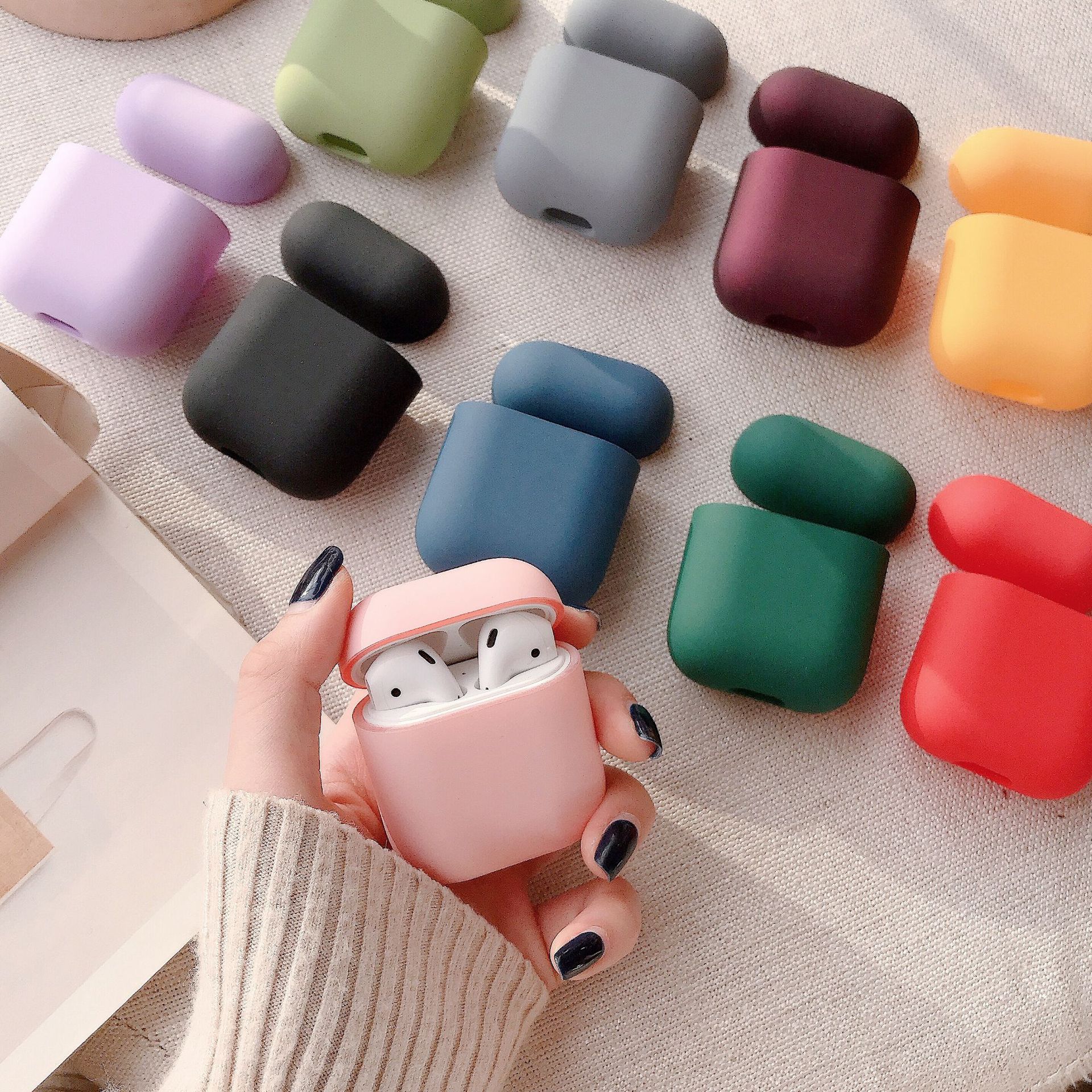 Funda compatible Apple color arena rock simple