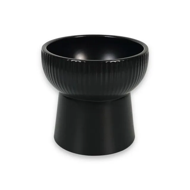 Household pet ceramic bowl Black - Shop at LoveMi