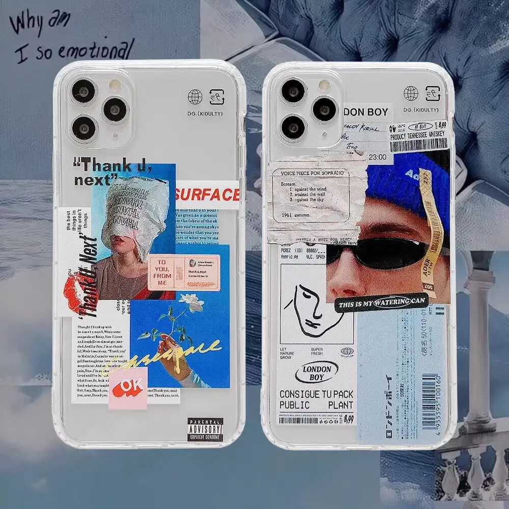 Personality fashion male mobile phone case