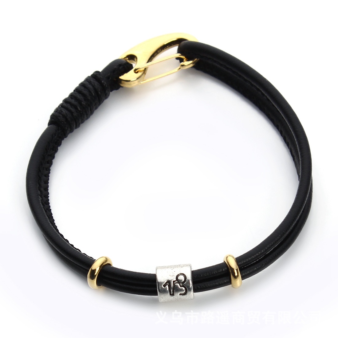 Twelve Constellation Bracelet Constellation Leather Bracelet