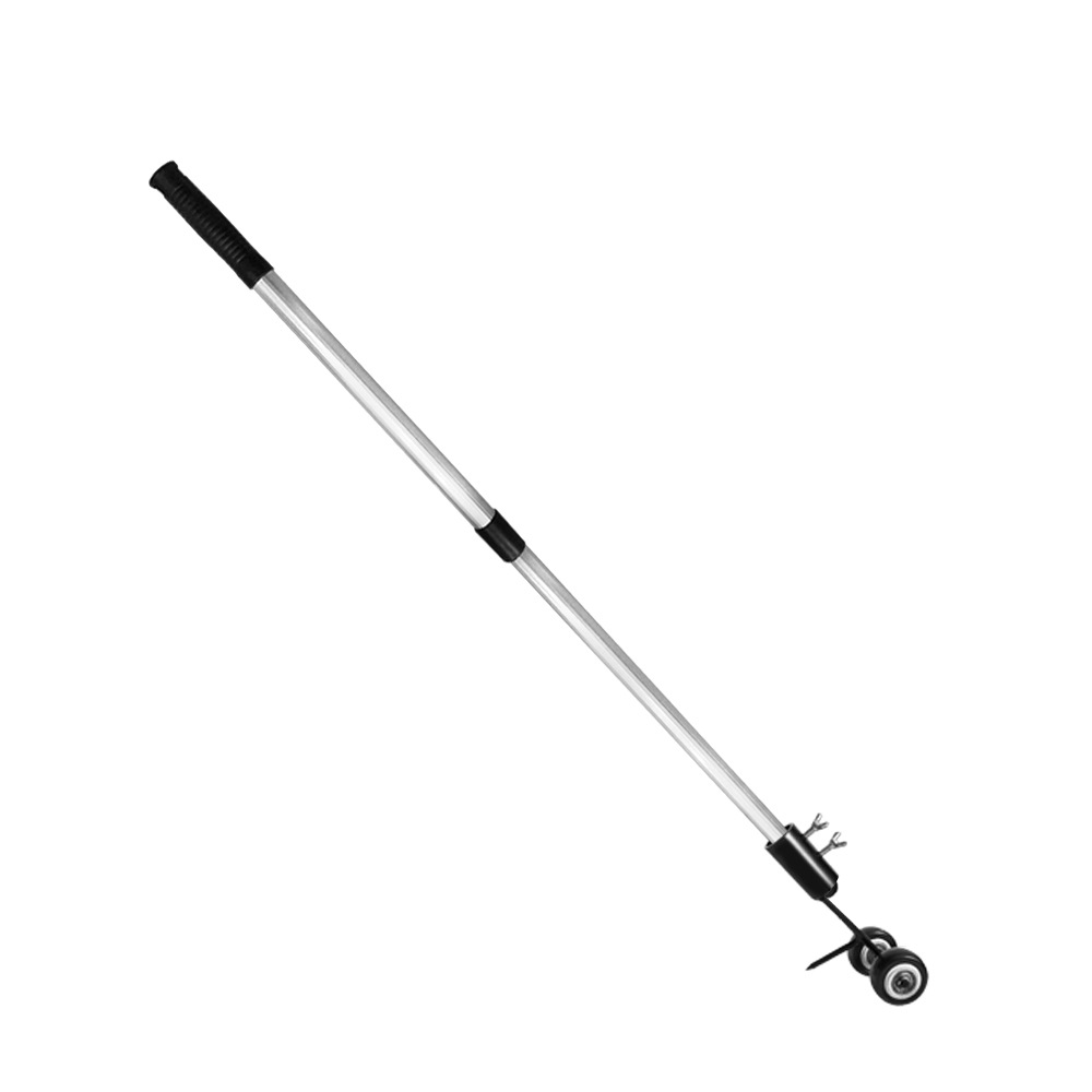 Telescopic rod weeder