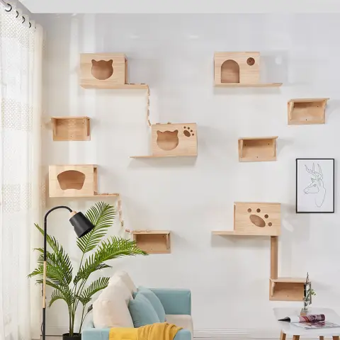 Assembling the Luxury Cat Climbing Frame