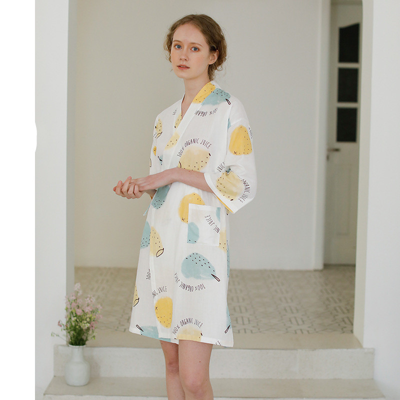 تنورة كيمونو مطبوعة للأثاث المنزلي