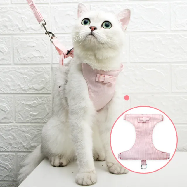 Japanese style and wind cat's traction rope Pink - Shop at LoveMi