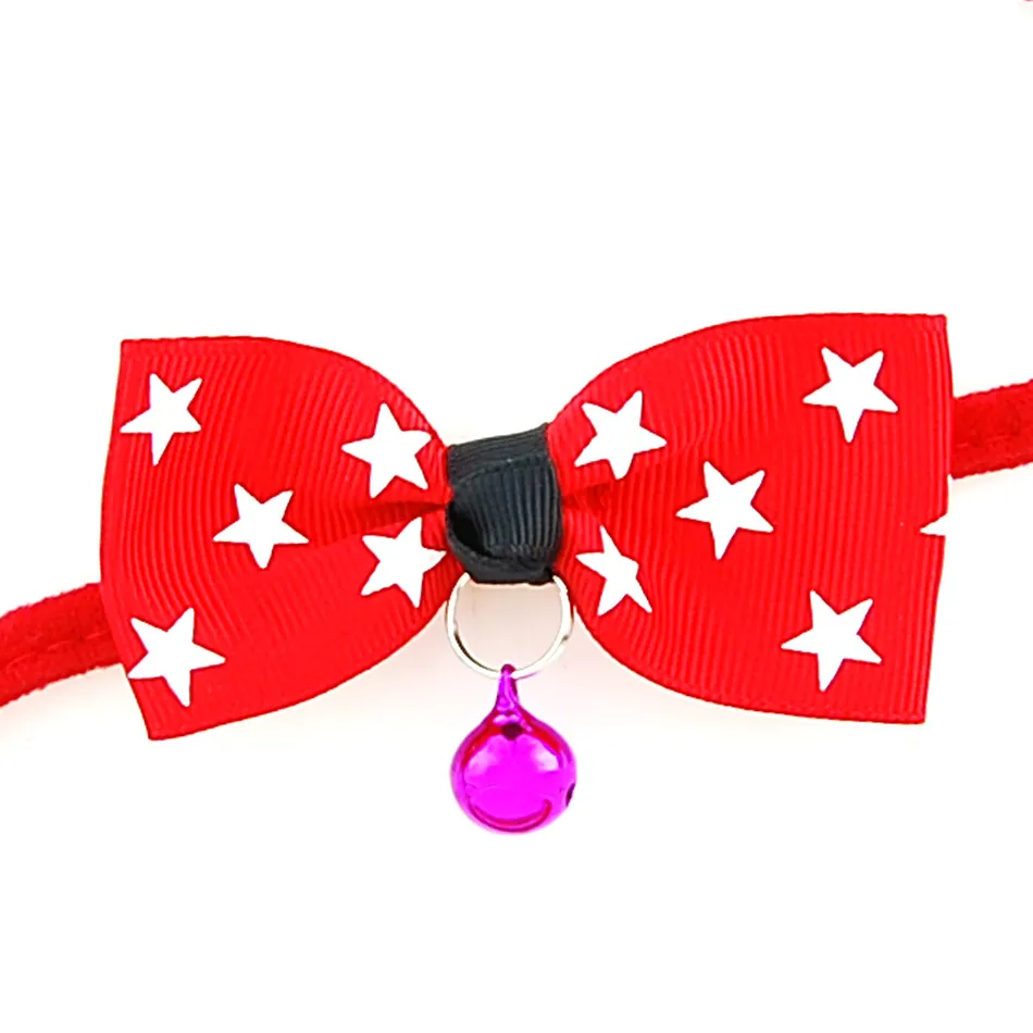 Pet accessories pet bow - Red Star