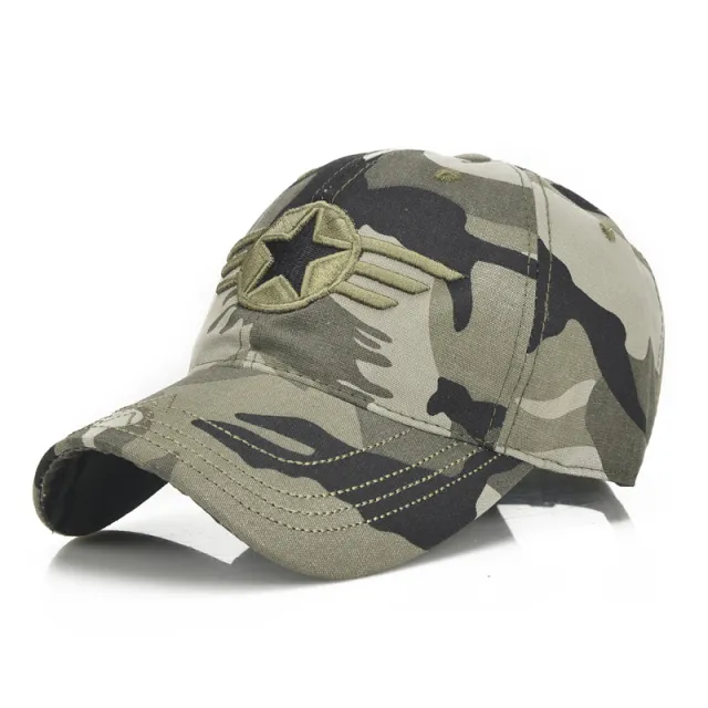 Sports cotton sunshade cap Camouflage - Shop at LoveMi