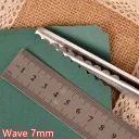 Half Round Tooth 7Mm